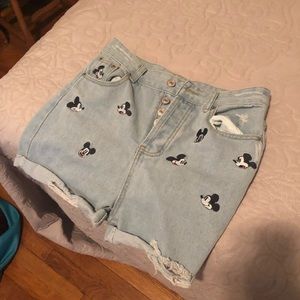 Mickey Mouse Shorts-  Brand New Never Worn.